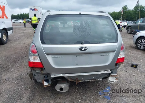 2007 Subaru Forester 2.5X from USA, damaged, VIN JF1SG63627G722701